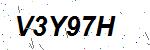 CAPTCHA verification image containing distorted text characters