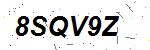 CAPTCHA verification image containing distorted text characters