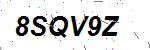 CAPTCHA verification image containing distorted text characters
