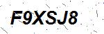 CAPTCHA verification image containing distorted text characters