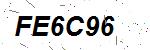 CAPTCHA verification image containing distorted text characters
