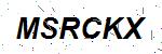 CAPTCHA verification image containing distorted text characters