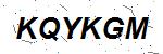 CAPTCHA verification image containing distorted text characters