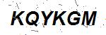 CAPTCHA verification image containing distorted text characters