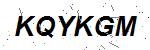 CAPTCHA verification image containing distorted text characters