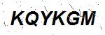 CAPTCHA verification image containing distorted text characters