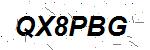CAPTCHA verification image containing distorted text characters