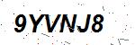 CAPTCHA verification image containing distorted text characters