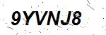 CAPTCHA verification image containing distorted text characters