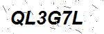 CAPTCHA verification image containing distorted text characters