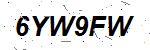 CAPTCHA verification image containing distorted text characters