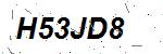 CAPTCHA verification image containing distorted text characters