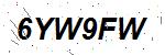 CAPTCHA verification image containing distorted text characters