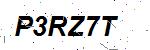 CAPTCHA verification image containing distorted text characters