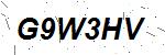 CAPTCHA verification image containing distorted text characters