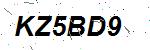 CAPTCHA verification image containing distorted text characters