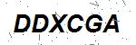 CAPTCHA verification image containing distorted text characters