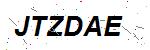 CAPTCHA verification image containing distorted text characters