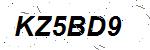 CAPTCHA verification image containing distorted text characters