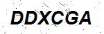 CAPTCHA verification image containing distorted text characters
