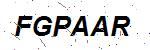 CAPTCHA verification image containing distorted text characters
