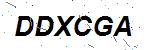 CAPTCHA verification image containing distorted text characters