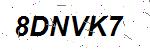 CAPTCHA verification image containing distorted text characters