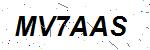 CAPTCHA verification image containing distorted text characters