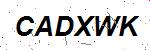 CAPTCHA verification image containing distorted text characters