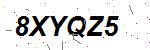 CAPTCHA verification image containing distorted text characters