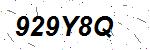 CAPTCHA verification image containing distorted text characters
