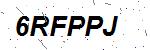 CAPTCHA verification image containing distorted text characters