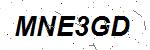 CAPTCHA verification image containing distorted text characters