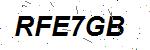 CAPTCHA verification image containing distorted text characters