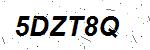 CAPTCHA verification image containing distorted text characters