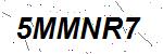 CAPTCHA verification image containing distorted text characters