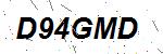 CAPTCHA verification image containing distorted text characters