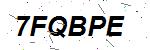 CAPTCHA verification image containing distorted text characters