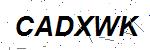 CAPTCHA verification image containing distorted text characters
