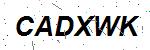 CAPTCHA verification image containing distorted text characters