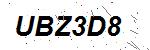 CAPTCHA verification image containing distorted text characters