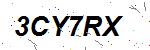CAPTCHA verification image containing distorted text characters