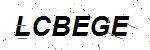 CAPTCHA verification image containing distorted text characters