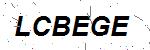 CAPTCHA verification image containing distorted text characters