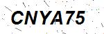 CAPTCHA verification image containing distorted text characters