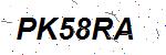 CAPTCHA verification image containing distorted text characters