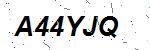 CAPTCHA verification image containing distorted text characters