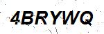 CAPTCHA verification image containing distorted text characters