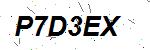 CAPTCHA verification image containing distorted text characters