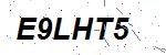 CAPTCHA verification image containing distorted text characters